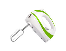 Adler | Mixer | AD 4205 g | Hand Mixer | 300 W | Number of speeds 5 | Turbo mode | White/Green