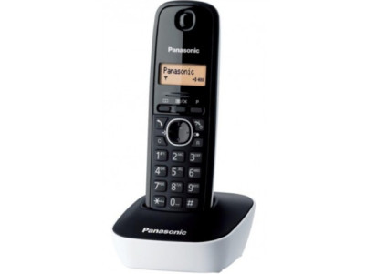 Panasonic | Cordless | KX-TG1611FXW | Built-in display | Caller ID | Black/White | Phonebook capacity 50 entries | Wireless conn