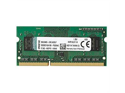 Kingston | 4 GB | DDR3 | 1600 MHz | Notebook | Registered No | ECC No