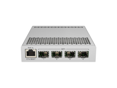 MikroTik | Switch | CRS305-1G-4S+IN | Web managed | Desktop | Gigabit Ethernet (copper) ports quantity 1 | SFP+ ports quantity 4