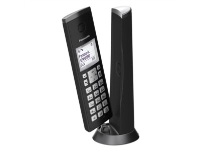 Panasonic | Cordless | KX-TGK210FXB | Built-in display | Caller ID | Black | Conference call | Speakerphone | Wireless connectio