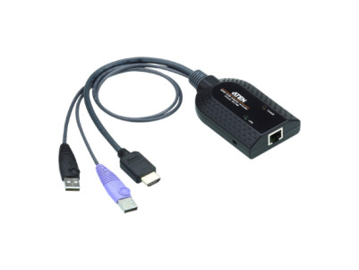 Aten USB HDMI Virtual Media KVM Adapter Cable (Support Smart Card Reader and Audio De-Embedder) | Aten | USB HDMI Virtual Media 