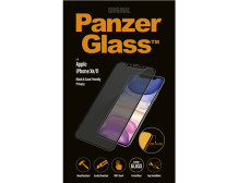 PanzerGlass | P2665 | Screen protector | Apple | iPhone Xr/11 | Tempered glass | Black | Confidentiality filter Full frame cover