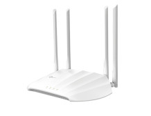 TP-LINK | Access Point | TL-WA1201 | 802.11ac | 2.4GHz/5 GHz | 300+867 Mbit/s | 10/100/1000 Mbit/s | Ethernet LAN (RJ-45) ports 