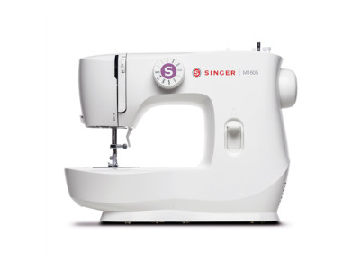 Singer | Sewing Machine | M1605 | Number of stitches 6 | Number of buttonholes 1 | White