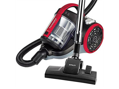 Polti | Vacuum cleaner | PBEU0105 Forzaspira C110_Plus | Bagless | Power 800 W | Dust capacity 2 L | Black/Red