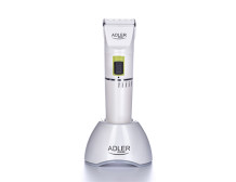 Adler | Hair clipper | AD 2827 | Cordless or corded | Number of length steps 4 | White