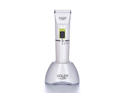 Adler | Hair clipper | AD 2827 | Cordless or corded | Number of length steps 4 | White