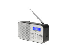 Camry | Portable Radio | CR 1179 | Alarm function | Black/Silver