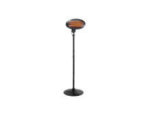 Tristar | Heater | KA-5287 | Patio heater | 2000 W | Number of power levels 3 | Suitable for rooms up to 20 m | Black | IPX4