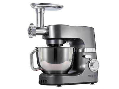 Adler | Planetary Food Processor | AD 4221 | 1200 W | Number of speeds 6 | Bowl capacity 7 L | Meat mincer | Steel