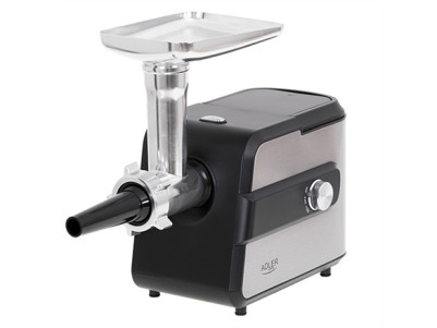 Adler | Meat mincer with a shredder | AD 4813 | Silver/Black | 600 W | Number of speeds 2 | Throughput (kg/min) 1