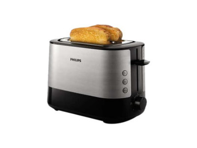 Philips | Toaster | HD2637/90 Viva Collection | Number of slots 2 | Housing material Metal/Plastic | Black