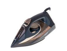 Camry | Steam Iron | CR 5036 | Steam Iron | 3400 W | Water tank capacity 360 ml | Continuous steam 50 g/min | Black/Gold