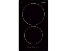 CATA | Hob | TD 3102 BK | Vitroceramic | Number of burners/cooking zones 2 | Touch | Timer | Black