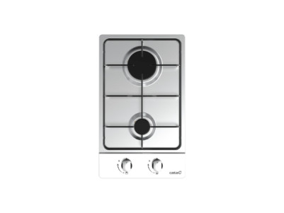 CATA | Hob | GI 3002 X | Gas | Number of burners/cooking zones 2 | Rotary knobs | Stainless steel