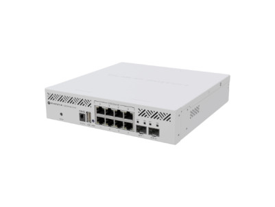 MikroTik | Cloud Router Switch | CRS310-8G+2S+IN | Rackmountable | Gigabit Ethernet (copper) ports quantity 8 | SFP+ ports quant