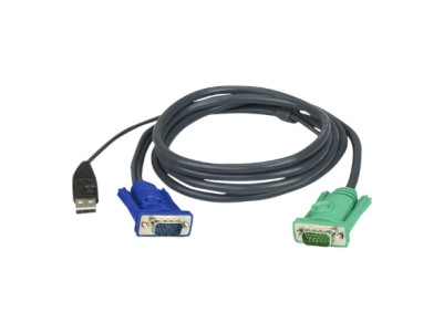 Aten | 5M USB KVM Cable with 3 in 1 SPHD | 2L-5205U