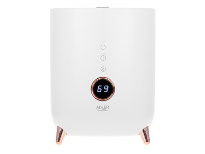 Adler | AD 7972 | Humidifier | 23 W | Water tank capacity 4 L | Suitable for rooms up to 35 m | Ultrasonic | Humidification capa