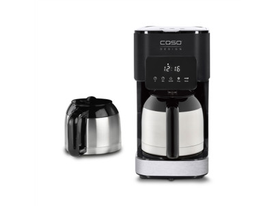 Caso | Coffee Maker with Two Insulated Jugs | Taste & Style Duo Thermo | Drip | 800 W | Black/Stainless Steel