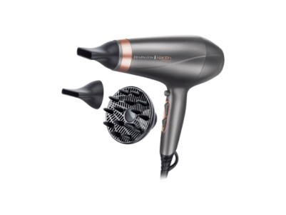 Remington | Hair Dryer | AC8820 | 2200 W | Number of temperature settings 3 | Ionic function | Diffuser nozzle | Silver