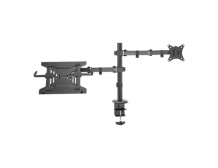 Digitus | Desk Mount | DA-90436 | Tilt, swivel, height adjustment, rotate | Maximum weight (capacity) 9 kg | Black