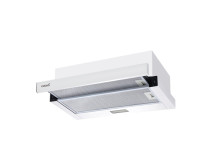 CATA | Hood | TFB-5160 WH | Telescopic | Energy efficiency class C | Width 59.5 cm | 300 m /h | Mechanical | CSLED | White