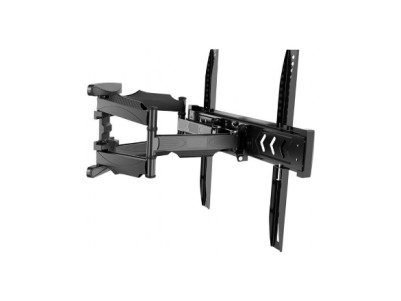 Gembird | Wall mount | WM-58ST-01 | Tilt, swivel, rotate | 32-58 " | Maximum weight (capacity) 36.4 kg | Black