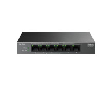 TP-LINK | 6-Port 10/100 Mbps Desktop Switch with 4-Port PoE | LS106LP | Unmanaged | Desktop