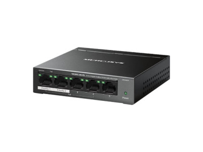 Mercusys 5-Port Gigabit Desktop Switch with 4-Port PoE+ | Mercusys