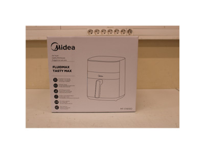 SALE OUT. Midea MF-CN65E Air fryer digital, 6.5L, Black, DAMAGED PACKAGING | Midea | Air fryer | MF-CN65E | Power 1700 W | Capac