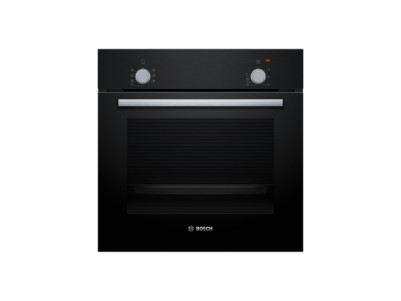 Bosch Oven | HBF010BA0 | 66 L | Electric | Manual | Knobs | Height 59.5 cm | Width 59.4 cm | Black