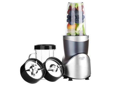 Adler Blender Smoothie Set | AD 4084 | Tabletop | 1200 W | Jar material BPA-Free | Jar capacity 0.3+0.5+0.5+0.7 L | Ice crushing