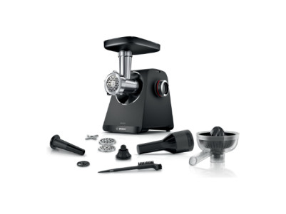 Bosch Food Mincer | MFWS430B | Black | Number of speeds 2 | Throughput (kg/min) 2.5