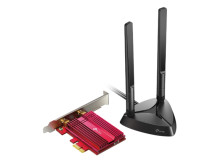 TP-LINK | TX3000E | AX3000 Wi-Fi 6 Bluetooth 5.0 PCIe Adapter | 2.4GHz/5GHz | Antenna type 2xHigh-Gain External Antennas | 574+2