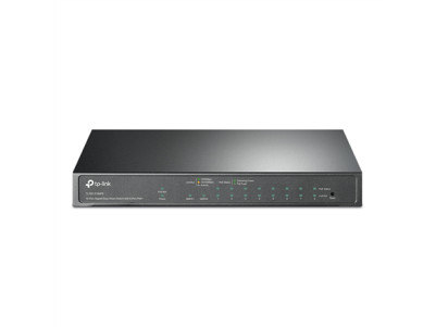 TP-LINK | 10-Port Gigabit Easy Smart Switch with 8-Port PoE+ | TL-SG1210MPE | Web managed | Desktop | Power supply type External