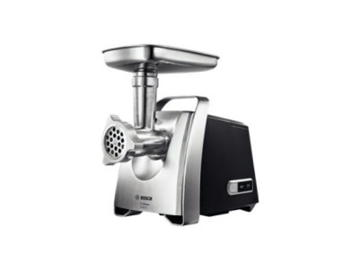 Bosch | Meat mincer | MFW68660 | Black | Throughput (kg/min) 4.3 | Kebbe, Sausage horn, Fruit press, Shredding Attachment, 4 bar