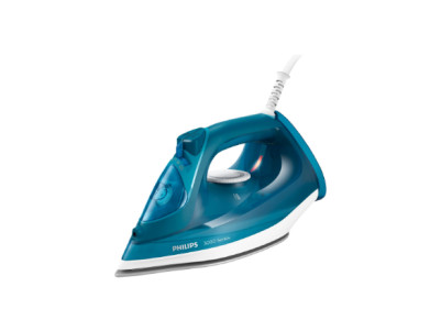 Philips DST3040/70 3000 Series | Steam Iron | 2600 W | Water tank capacity 300 ml | Continuous steam 40 g/min | Steam boost perf