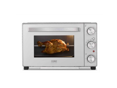 Caso | Compact oven | TO 32 SilverStyle | Easy Clean | Compact | Silver