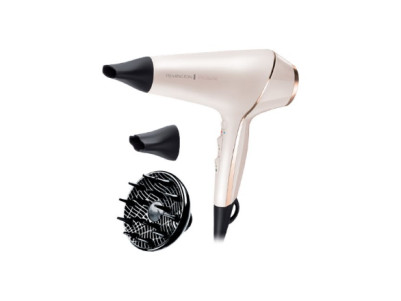 Remington | Hair dryer | ProLuxe AC9140 | 2400 W | Number of temperature settings 3 | Ionic function | Diffuser nozzle | White/G