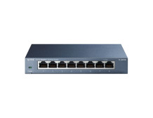 TP-LINK | Switch | TL-SG108 | Unmanaged | Desktop | Gigabit Ethernet (copper) ports quantity 8 | Power supply type External | 36