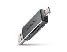 AXAGON Mobile USB 3.2 Gen 1 MINI card reader with USB-C and USB-A connectors | CRE-DAC