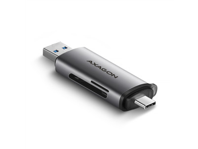 AXAGON Mobile USB 3.2 Gen 1card reader with USB-C and USB-A connectors | CRE-SAC