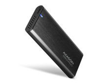 AXAGON External USB-C 3.2 Gen 2 metal box for M.2 NVMe & SATA SSD disks