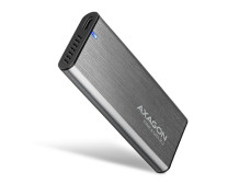 AXAGON External USB-C 3.2 Gen 2 metal box for M.2 NVMe & SATA SSD disks