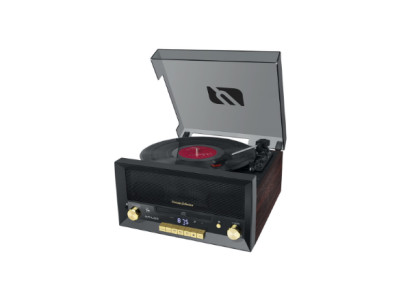 Muse | Turntable Micro System With Vinyl Deck | MT-112 W | Micro system CD with turntable | USB port