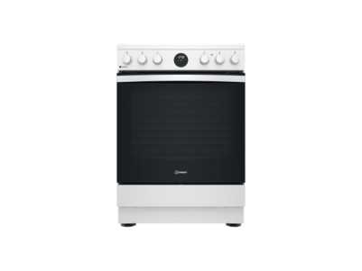 INDESIT | Cooker | IS67V8CHW/E | Hob type Vitroceramic | Oven type Electric | White | Width 60 cm | Grilling | Depth 60 cm | 69 