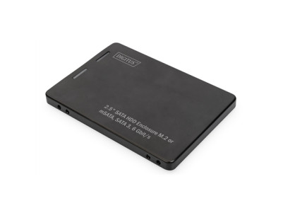 Digitus 2.5" SATA HDD Enclosure M.2 or mSATA