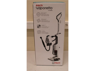 SALE OUT. Polti PTEU0295 VAPORETTO 3 CLEAN 3-in-1 steam cleaner, White | Polti | Steam cleaner | PTEU0295 Vaporetto 3 Clean 3-in