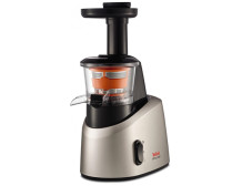 TEFAL | Slow Juicer | ZC255B38 | Type Electric | Silver/ black | 200 W | Extra large fruit input | Number of speeds 2 | 82 RPM